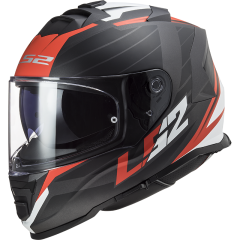 LS2 Helmet FF800 Storm Nerve Matt Black/Red