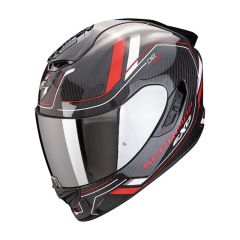 Scorpion Helmet EXO-1400 EVO II AIR Carbon Mirage black/red