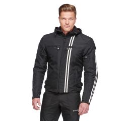 Sweep Motorod waterproof mc jacket, black/white