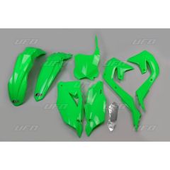 UFO Plastic kit Green Fluo KX250F 2021- ,KXF450 2019-