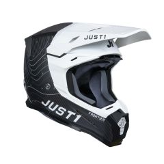 Just1 Helmet J-22 C Frontier Black/White/Carbon Matt