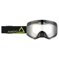 AMOQ Vision Vent+ Magnetic Goggles Black-HiVis - Clear