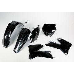 UFO Plastic kit 5-parts Black KTM SX125- 05-06