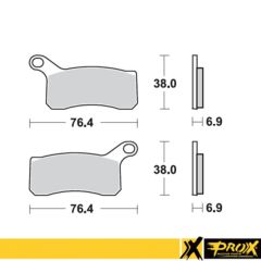 ProX Front Brake Pad KTM450/505/525SX-XC ATV '08-12 - 37.217102