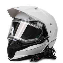 MT Duo Sport, white, with electric visor