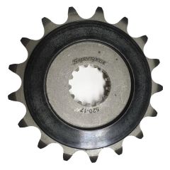 Supersprox Front sprocket 520.17RB with rubber bush (27-1-520-17-RB)