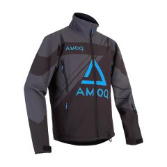 AMOQ Snowcross Jacket YOUTH Black/Dk Grey/Sky Blue