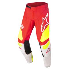 Alpinestars Pants Racer Junior Factory Red/White/Yellow
