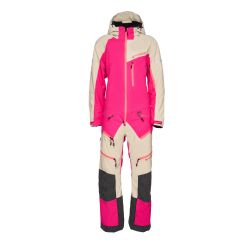 Sweep Tundra Light ladies monosuit, bright pink/vanilla white