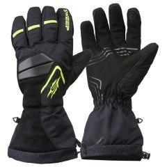 Sweep Scout Snowmobile gloves, black/yellow
