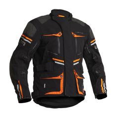 Lindstrands Textile Jacket Sunne Black/orange
