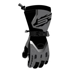 Sweep Recon Snowmobile gloves, black/grey