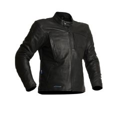 Halvarssons Leather Jacket Mangen Black