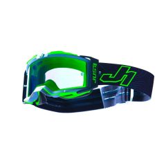 Just1 Goggle Nerve Frontier Black Green Mirror Green Lens