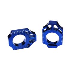 Scar Axle Blocks - Yamaha Blue color (AB102)