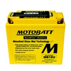 Motobatt battery, MB18U