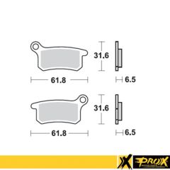 ProX Front Brake Pad KTM65SX '02-20+ KTM85SX '03-11 (400-37-109202)