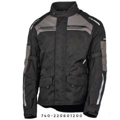 Grand Canyon Bikewear Textile Jacket Vegas Big Size Black/Grey