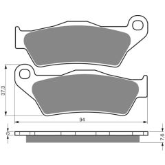 GOLDFREN Brake Pads 031 Ceramic Carbon S3 - 031 S3
