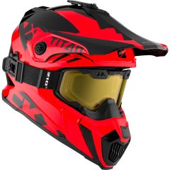 CKX Helmet + Goggles TITAN Airflow Extra Red