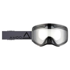 AMOQ Vision Vent+ Magnetic Goggles Dark Grey-Black - Clear