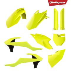 Polisport plastic kit SX125/150, SX-F250/350/450 16-18 Flo yellow