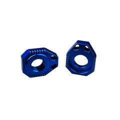 Scar Axle Blocks - Ktm/Husqv. Blue color (AB502B)