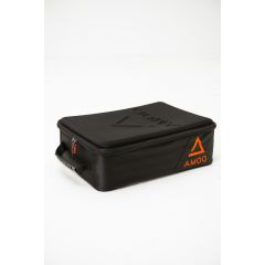 AMOQ Hardshell Goggle Bag Black/Orange