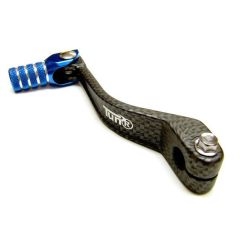 Tec-X Gear pedal, Carbon-style/Blue, Derbi Senda / Aprilia RX,SX 06- / Gilera R (306-4023-4)