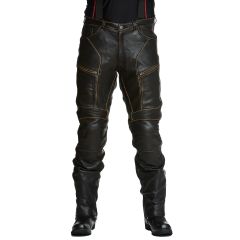 Sweep Ragnar leather pant, antique