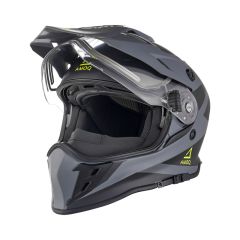 AMOQ Adaptor Helmet Electric Visor Black/Grey/HiVis