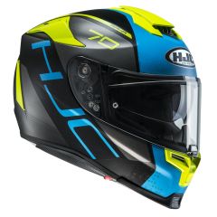 HJC  Helmet RPHA 70 Vias MC2SF Black/Blue/Yellow