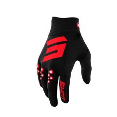 Shot Gloves Contact Red
