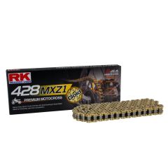 RK GB428MXZ1 Offroad/Street chain Gold +CL (Connect.link)