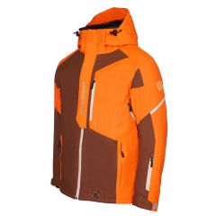 Sweep Recon snowmobile jacket, two-tone orange