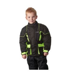 Grand Canyon Bikewear Kids Textile Jacket Black/Yellow
