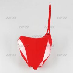 UFO Front number plate CRF250R/RX 18- / CRF450R/RX 2017-20 Red 070