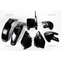 UFO Plastic kit 5-parts Black RM125/250 99-00