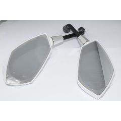 AIR Rear-view mirrors Eclipse Universal.White.10mm.Pair (37-0200-32)