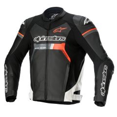 Alpinestars Leather jacket GP Force Tech Air Black/White/Red
