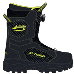 Sweep Yeti R snowmobile boots, black
