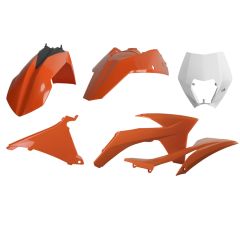 Polisport Complete Kit KTM EXC/EXC-F/XC-W/XCF-W (12-13) w/mask OEM Color