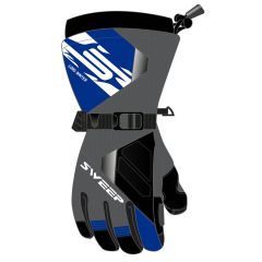 Sweep Outpost Snowmobile gloves, black/grey/blue