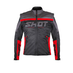 Shot Jacket Softshell Lite 3.0 Black/Red