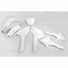 UFO Plastic kit 5-parts White HVA TC/FC 125-450 16-18 (no TC250 2016)