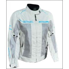 Grand Canyon Bikewear Textile Jacket Luna Lady Mesh Beige/Silver