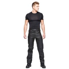 Sweep Rock leather jeans