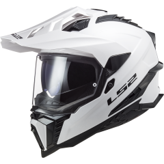 LS2 Helmet MX701 Explorer 06 Solid White