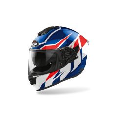 Airoh Helmet ST501 Frost blue/Red Gloss