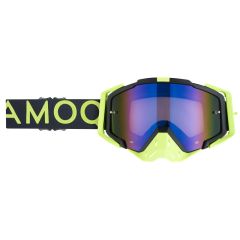 AMOQ Aster MX Goggles Black-HiVis